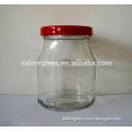 210ml new style food grade glass bottle/glass jam jar with twist off metal cap